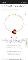 Van Cleef&Arpels Lucky Spring Armband, Marienkäfer Motiv