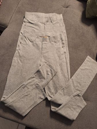 2 Thermo-Leggings, Grösse 158/164