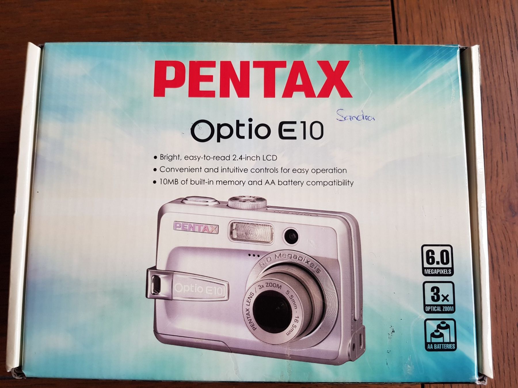 Pentax Kamera: Kompaktkamera Pentax Optio E 10 – Gebraucht aus Pieterlen von Dyui