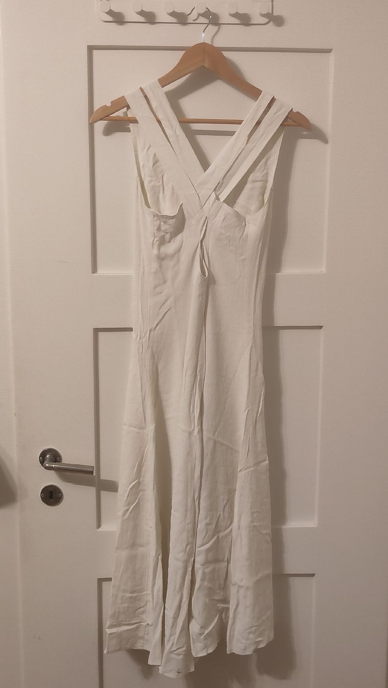 Vestiti: Weisses Sommerkleid – Usato da Chur venduto da joybroki 1