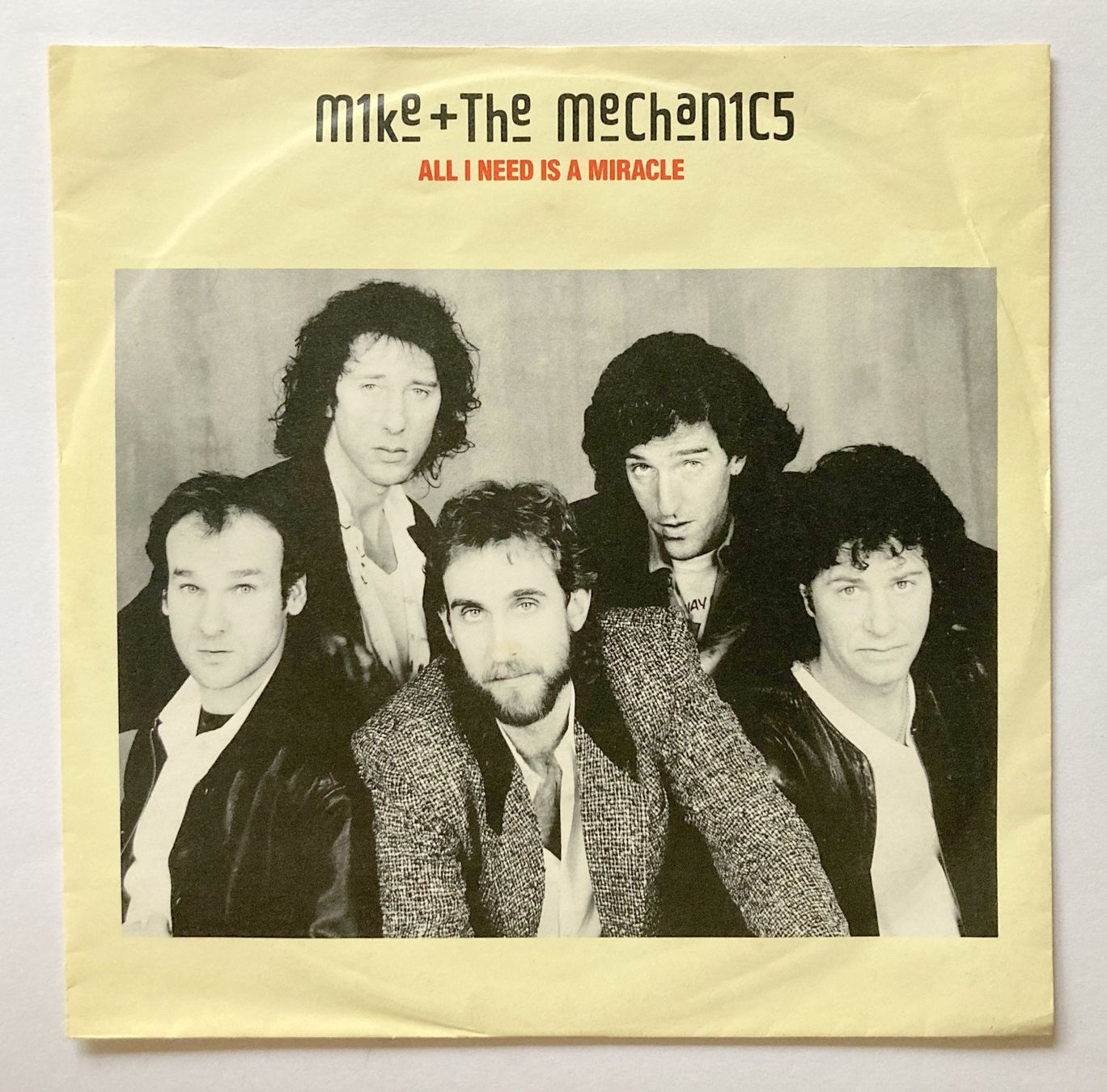 Schallplatten: MIKE & THE MECHANICS - ALL I NEED IS A MIRACLE – Gebraucht aus Bottens von hotter-than-hell