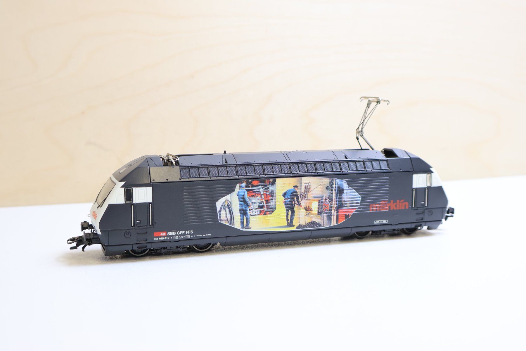 Märklin Modellini di ferrovie: Märklin SBB Re 460 E-Lok Heizerlok - Digital H0 – Usato da Winterthur venduto da Monstera 7