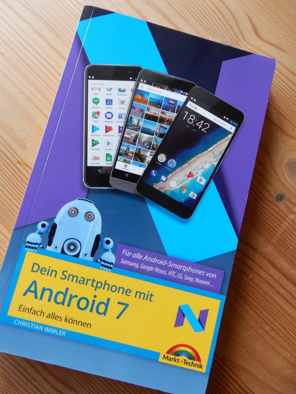 Libri: Buch, Ratgeber, Handy: Dein Smartphone mit Android 7 – Nuovo (secondo la descrizione) da Jona venduto da JOberg_25