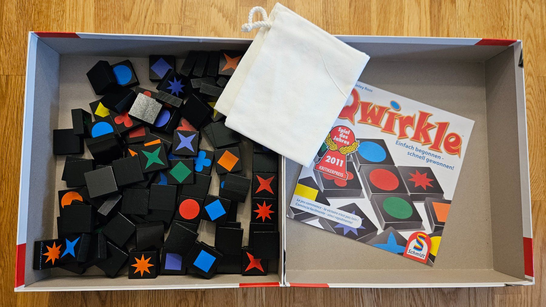 Spiele: Qwirkle – Neu und originalverpackt aus Nidau von WolfBe 1
