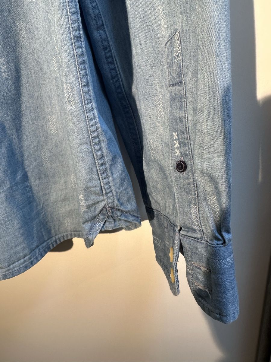 Camicie: Scotch & Soda Herren-Hemd Hellblau Gr. XL – Usato da Therwil venduto da jonasiw 8