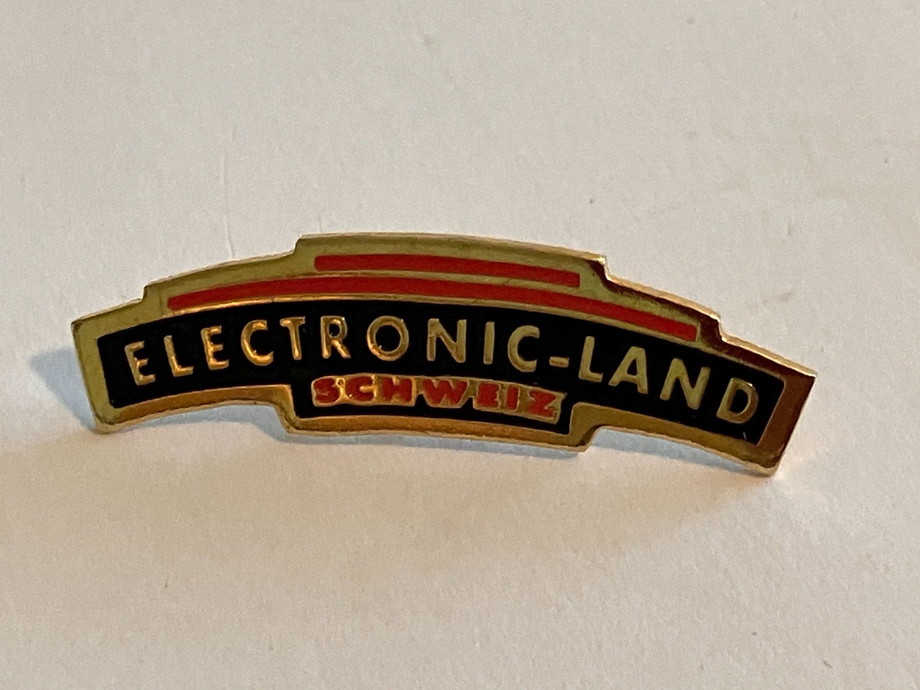 Placchette & Badge: 1 Pin Electronic Land Schweiz – Usato da Basel venduto da djwwpp
