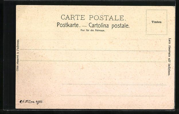 Cartoline postali: AK Basel, Münster bei Mondschein – Usato da Berlin venduto da bartko-reher 1