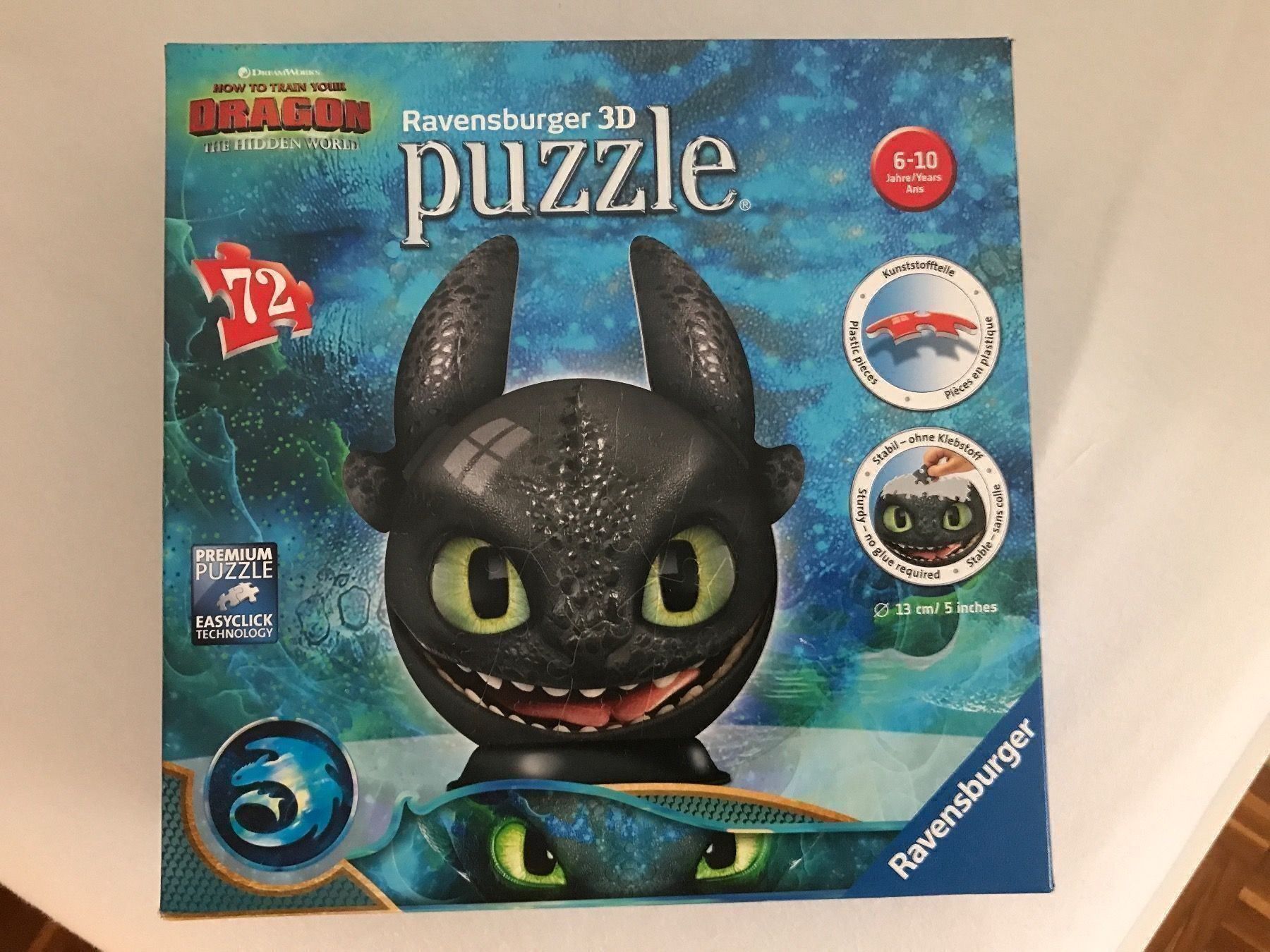 Ravensburger Giochi: 3D Puzzle, 72Stücke – Usato da Vezia venduto da luce2011