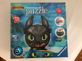 3D Puzzle, 72Stücke