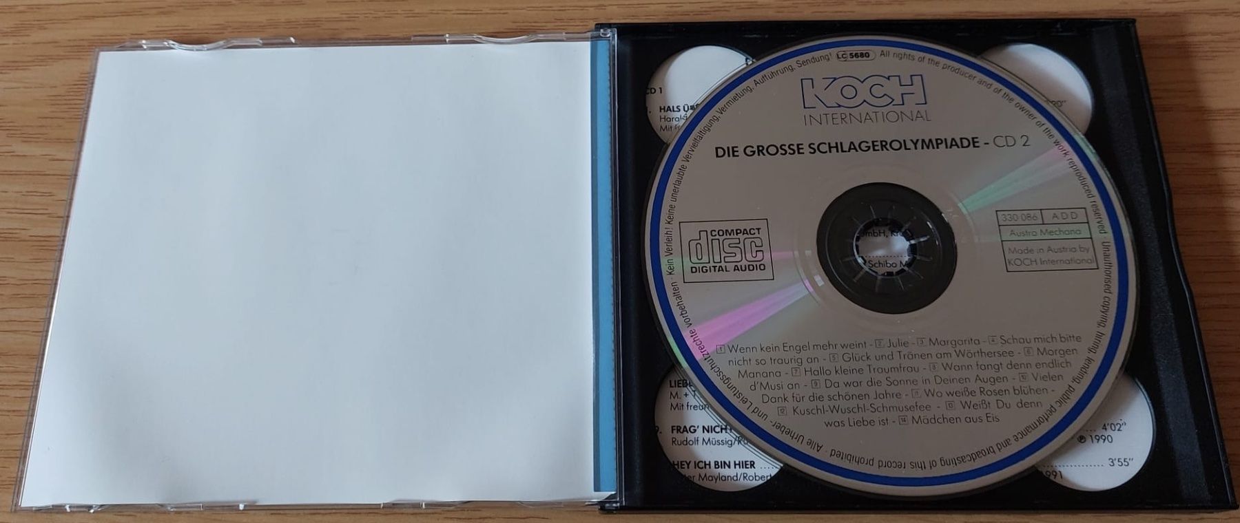 CD: CD -  Die grosse Schlagerolympiade - 2CDs – Usato da Urtenen-Schönbühl venduto da Kahru 3