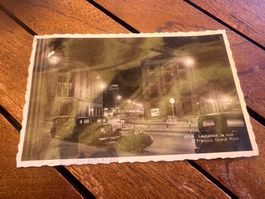 Carte postale ancienne Lausanne – Rue du Grand-Pont 1938