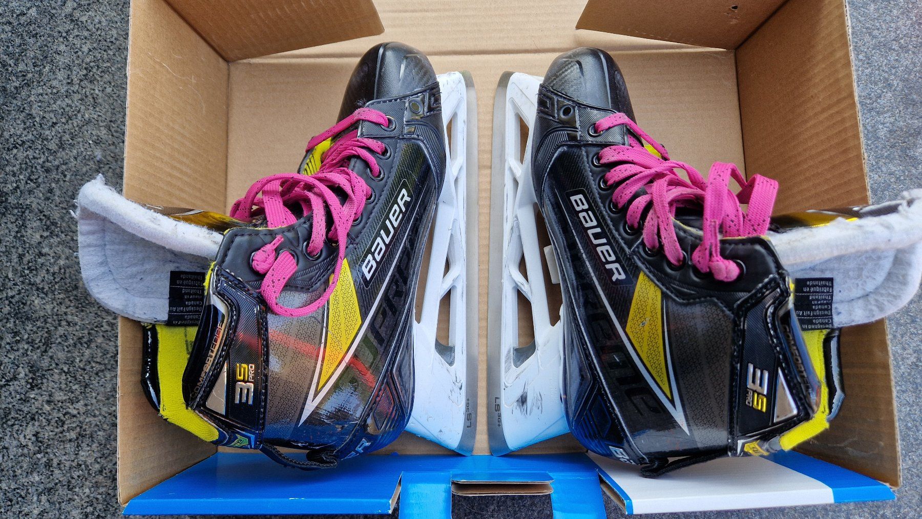 Bauer Pattini da ghiaccio: Schlittschuhe Goalie, Grösse 7.5 – Usato da Tafers venduto da alex1712 3