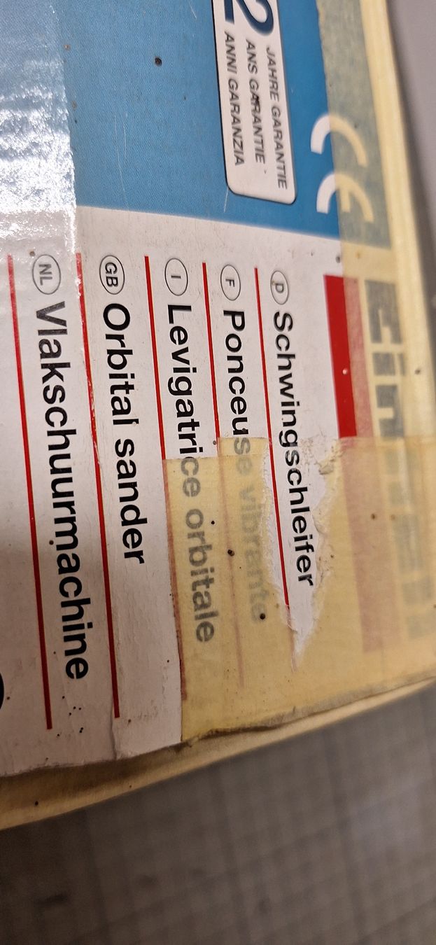 Einhell Smerigliatrici & Lucidatrici: Schwingschleifer Einhell MSS 150 mit Schleifpapier gebraucht – Usato da Brugg AG venduto da bacbac5757