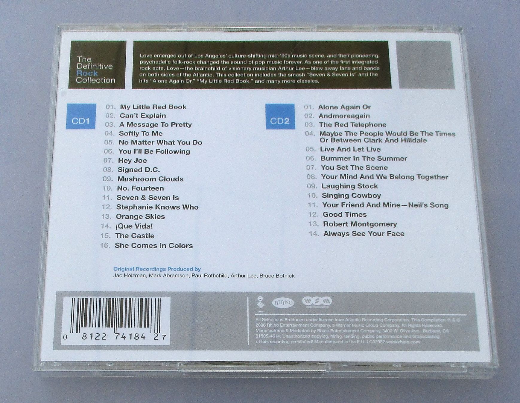 CDs: LOVE - The Definitive Collection 2-CD – Gebraucht aus Wattwil von Muriel11 1