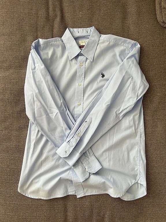 Camicie: U.S. Polo Assn. Hemd Regular Fit L Blau – Usato da Lufingen venduto da luc_g6rv