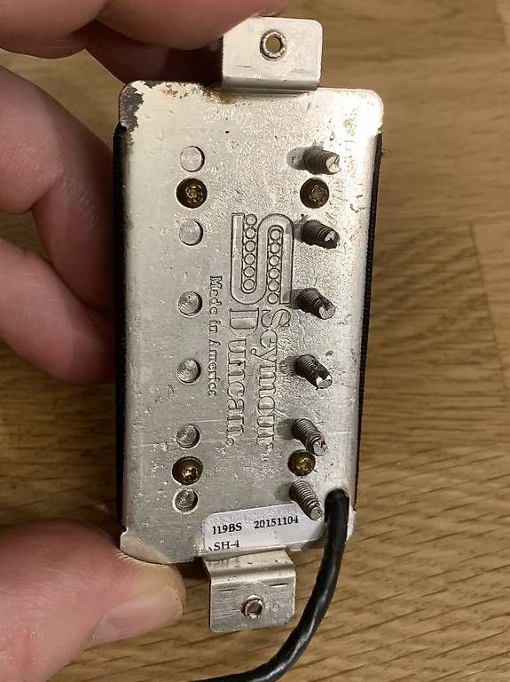 Seymour Duncan Strumenti musicali: Seymour Duncan reverse zebra JB (SH-4) aged – Usato da Neftenbach venduto da Mike72-123 4
