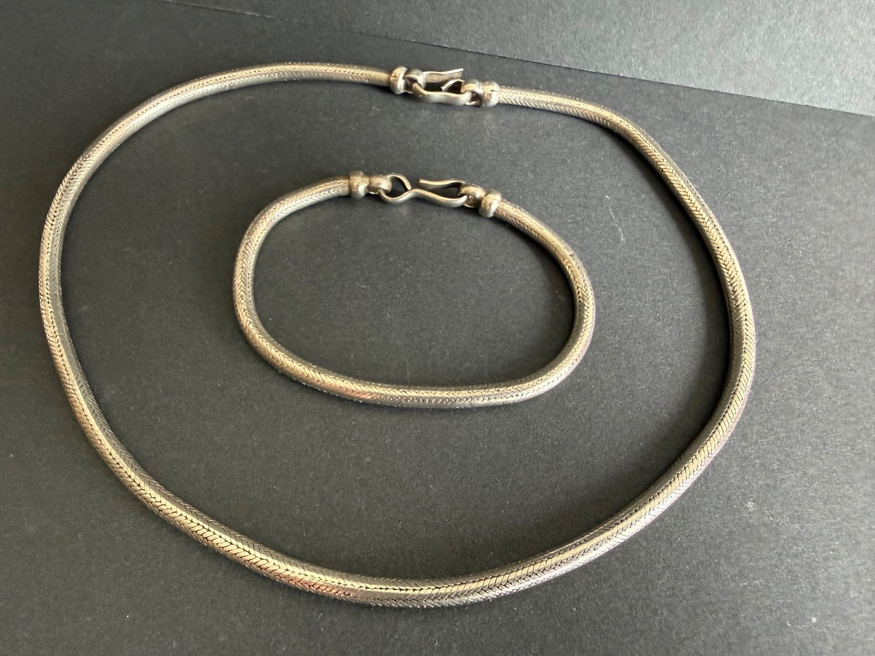 Catenine: Set Silber Kette mit Armband 925 – Usato da Spiegel b. Bern venduto da Rogger72 2
