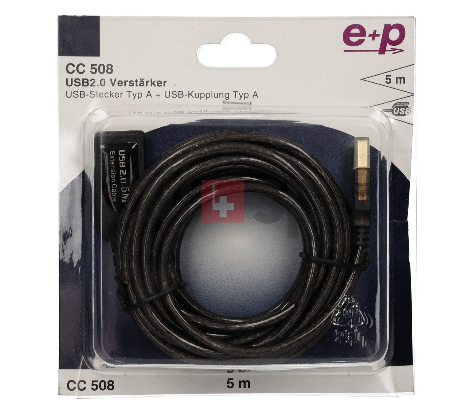 Cavi: E+P USB 2.0 VERSTÄRKER 5M - CC508 – Nuovo e nell'imballaggio originale da Wolfhalden venduto da shop.all4sps
