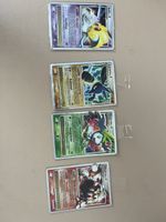 4 Pokémon Lv. X Karten Selfe, Lucario, Shaymin, Heatran