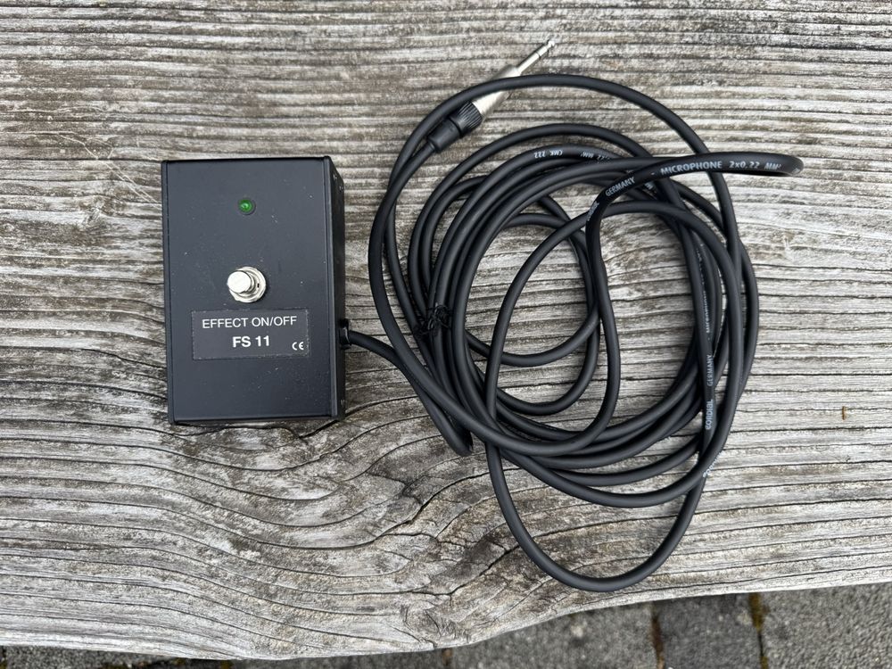 Dynacord Mischpult Effekt Pedal 1