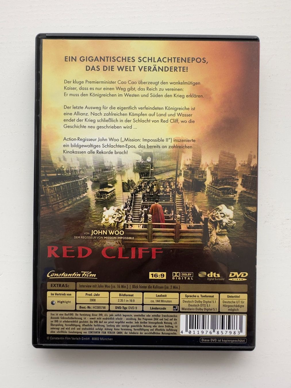 Tous les DVDs: Red Cliff – Neuf (Voir description) à Nottwil par grabi77 1