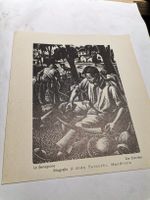 Aldo Palocchi Original Holzschnitt "Die Schnitter" Heuernte