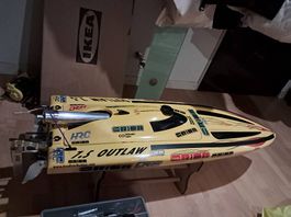 Tunder Tiger Boot Benziner 110 cm mit Starter und Zubehör