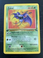 Pokemon Zubat Fossil 57/62 1. edition