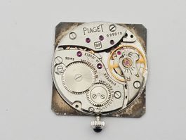 Piaget Kal. 9P Handaufzug Werk mit Zifferblatt