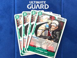 4x One Piece TCG - Trafalgar Law Playset