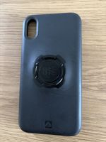 Quad Lock Handyhülle iPhone XR  Schutzhülle Schwarz Gut Erh