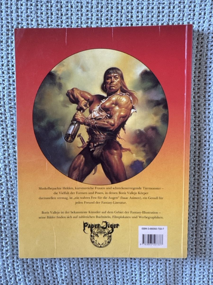 Fumetti: Boris Vallejo, Fantasy Welt   – Usato da Eschenz venduto da Belladog 1