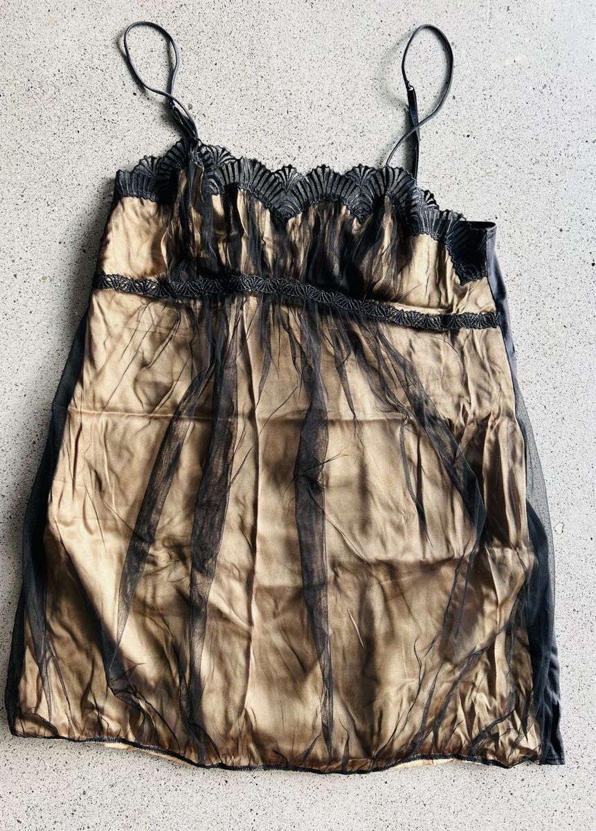 La Perla Vestiti: Negligé, La Perla, Gr. 38, Seide, Tüll, Spitze – Nuovo (secondo la descrizione) da Richterswil venduto da Solemare47Nicole 1