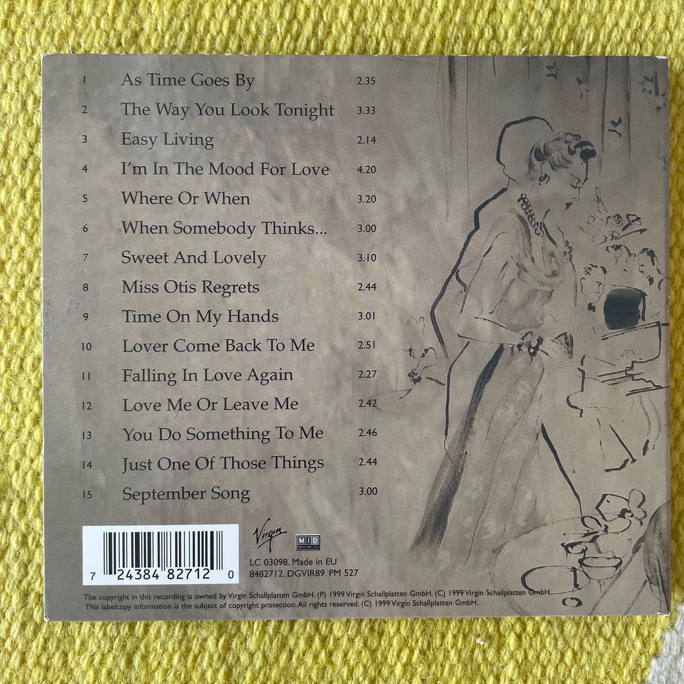 CD: BRYAN FERRY-AS TIME GOES BY (DIGIPACK) – Usato da Rorschacherberg venduto da CD-Roli 1