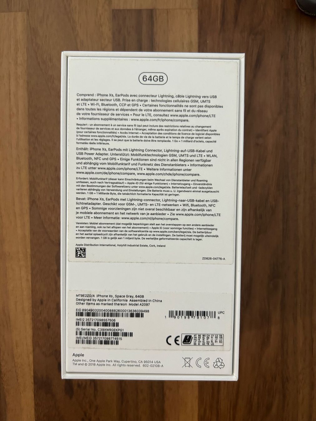 Apple Handys / Smartphones: iPhone XS, Space Gray, 64GB – Gebraucht aus Unterkulm von soldbyvin 6