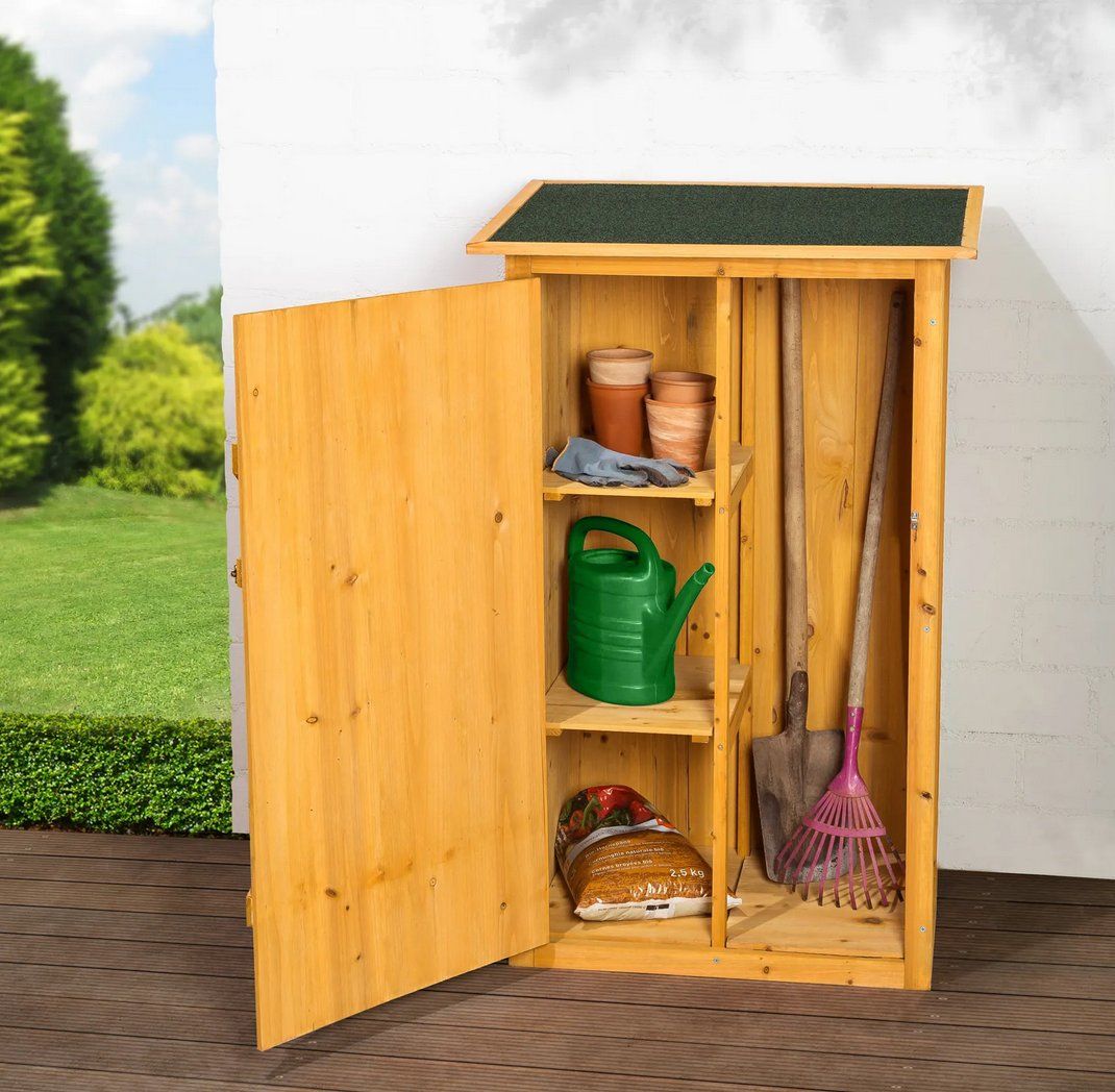 Casette da giardino & serre: Gartenschrank mit Flachdach – Nuovo (secondo la descrizione) da Steinhausen venduto da Retourenprofis