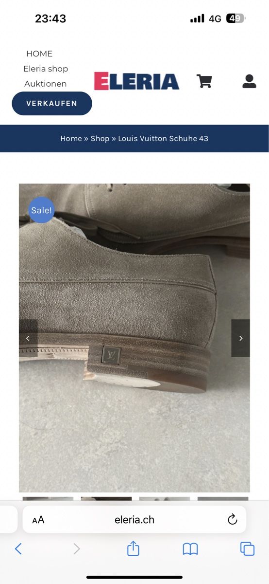 Louis Vuitton Scarpe da uomo: Louis Vuitton Schuhe – Usato da Baar venduto da Esavi 2