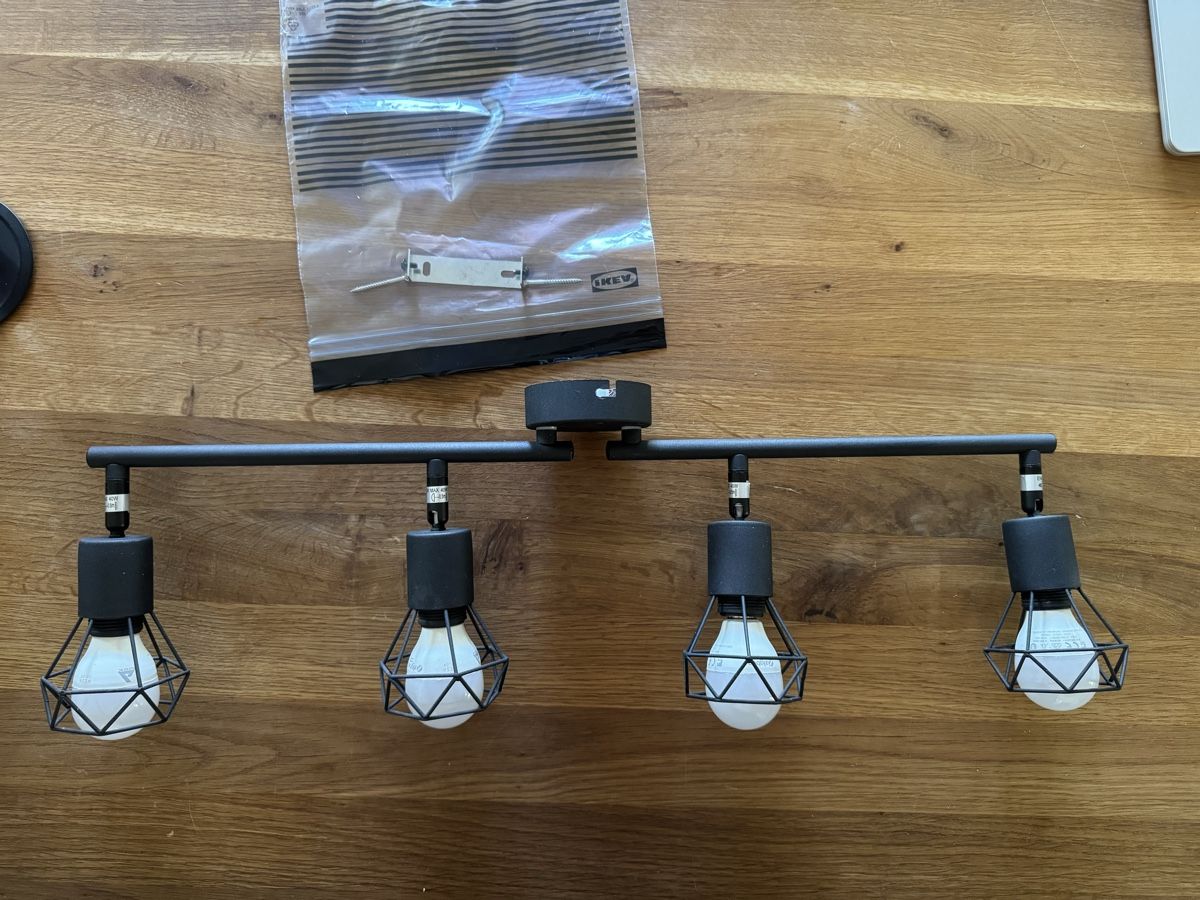 Kronleuchter & Deckenlampen: Globo 4er Deckenleuchte + 4 Zigbee Smart LEDs E14 – Neu (gemäss Beschreibung) aus Weisslingen von lar_r9qr