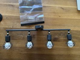 Globo 4er Deckenleuchte + 4 Zigbee Smart LEDs E14