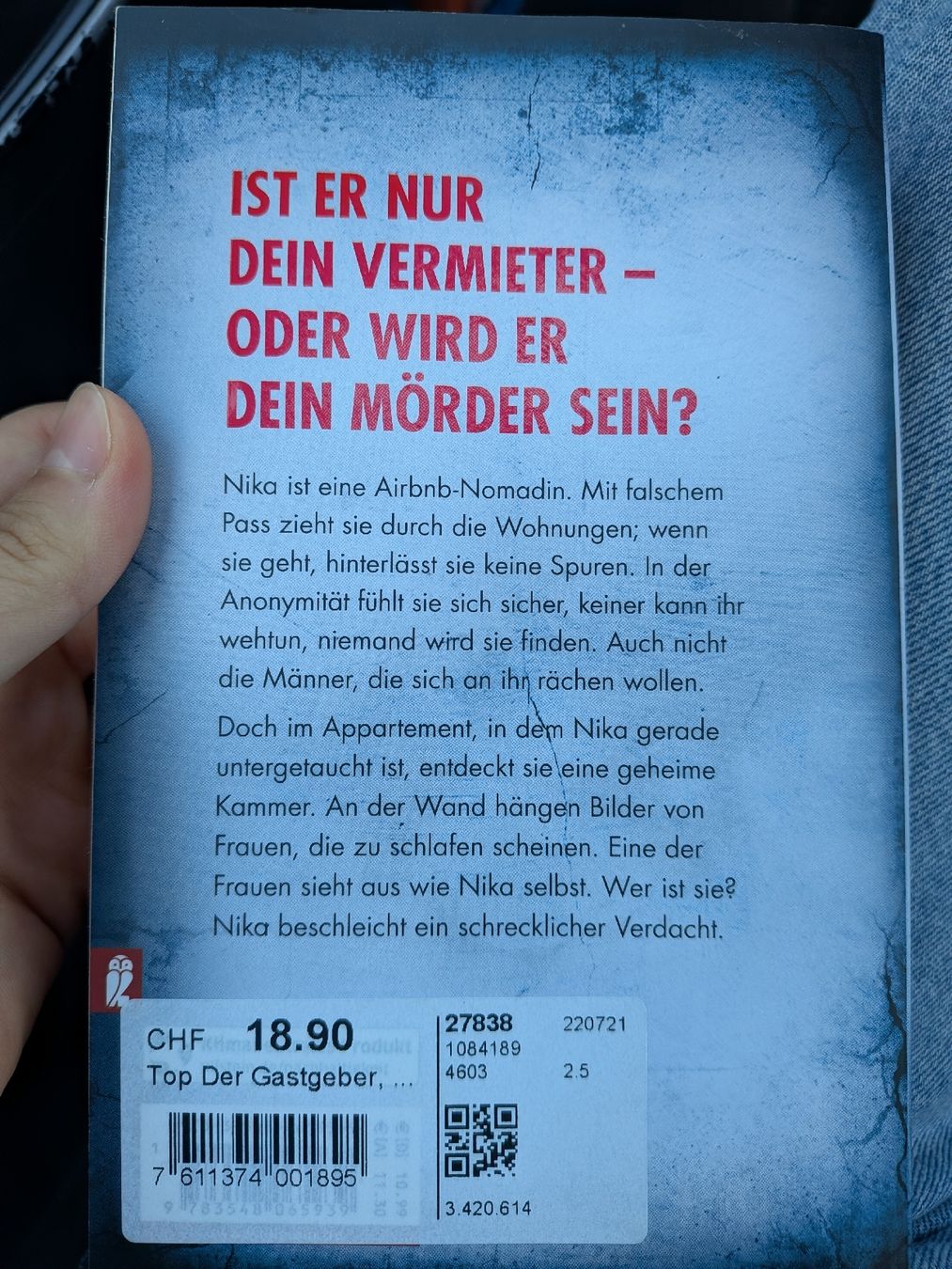 Libri: Garrits Der Gastgeber Thriller Buch  – Usato da Münchenbuchsee venduto da cor_9xjj 1