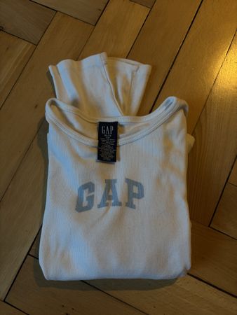 GAP Longsleeve weiss