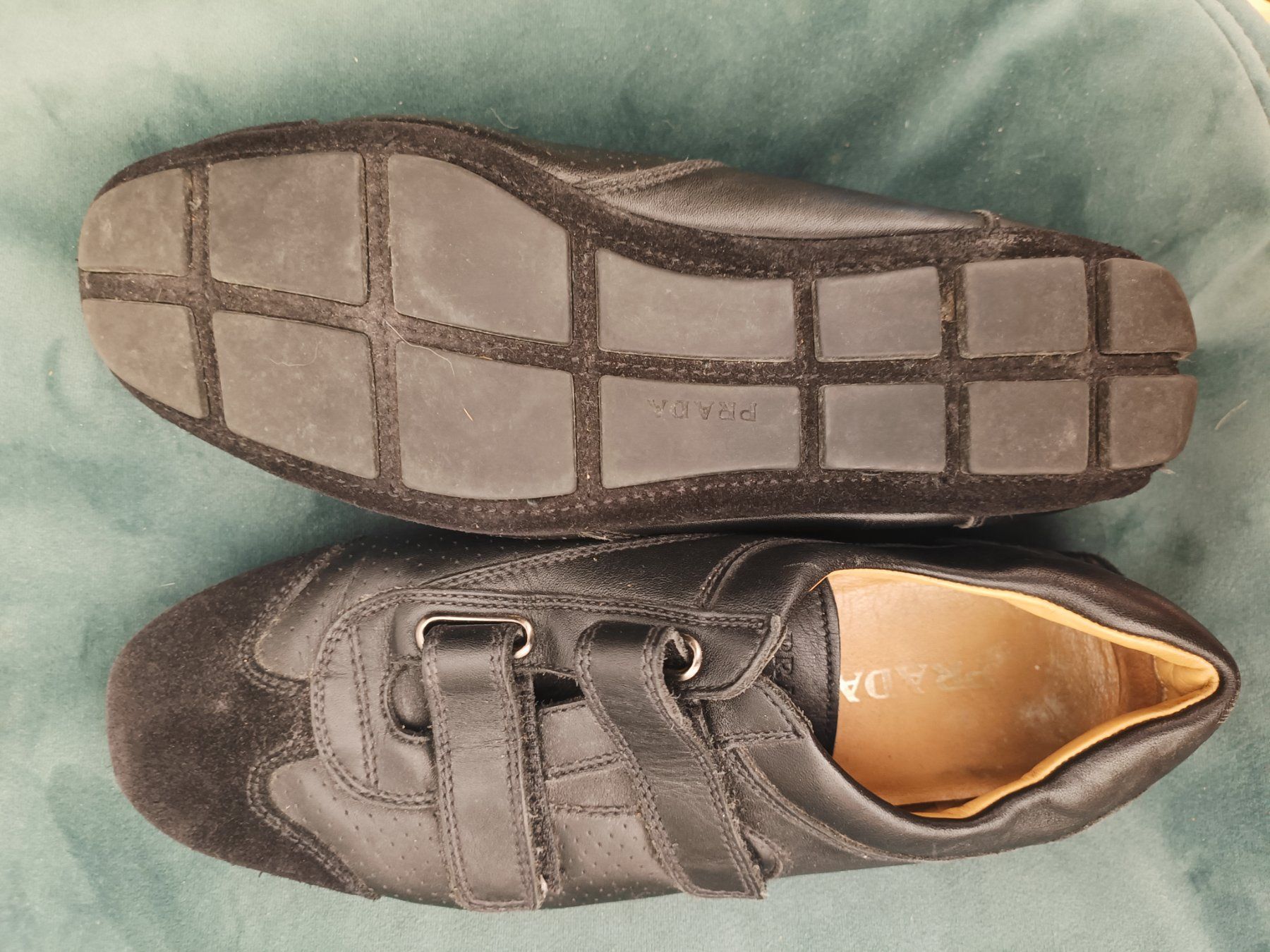 Prada Scarpe da donna: Baskets Prada en cuir – Usato da Genève venduto da Lenapop 1