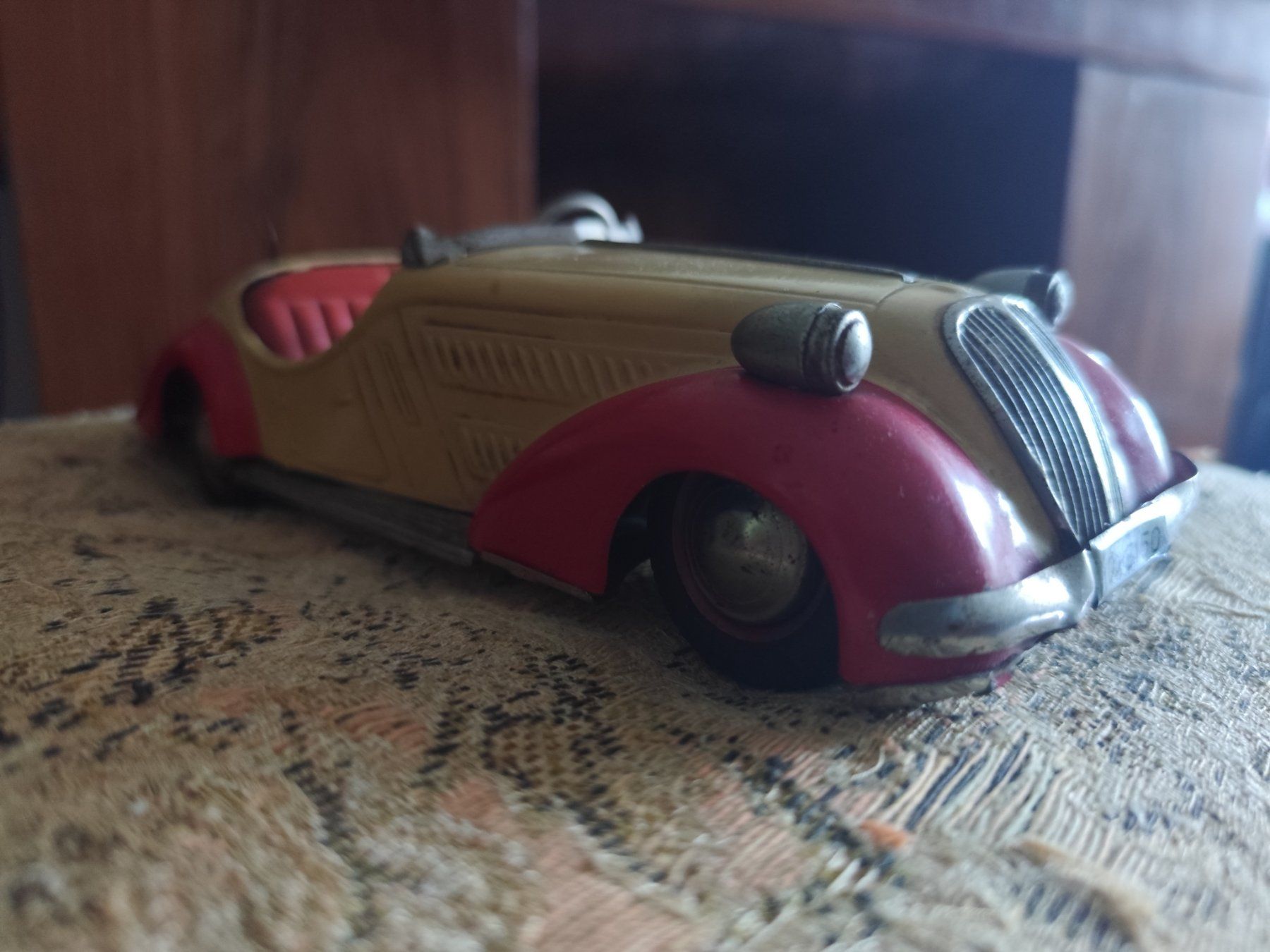 Voitures modèles: Distler Wanderer 1955 uraltes blech cabrio auto – D'occasion à minusio par bierbrauer