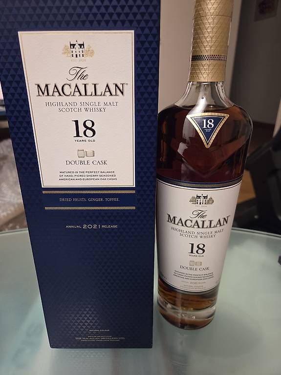 Macallan Bevande alcoliche: Macallan 18 Years Double Cask - Annual 2021 Release - OVP – Usato da Horw venduto da iglu370