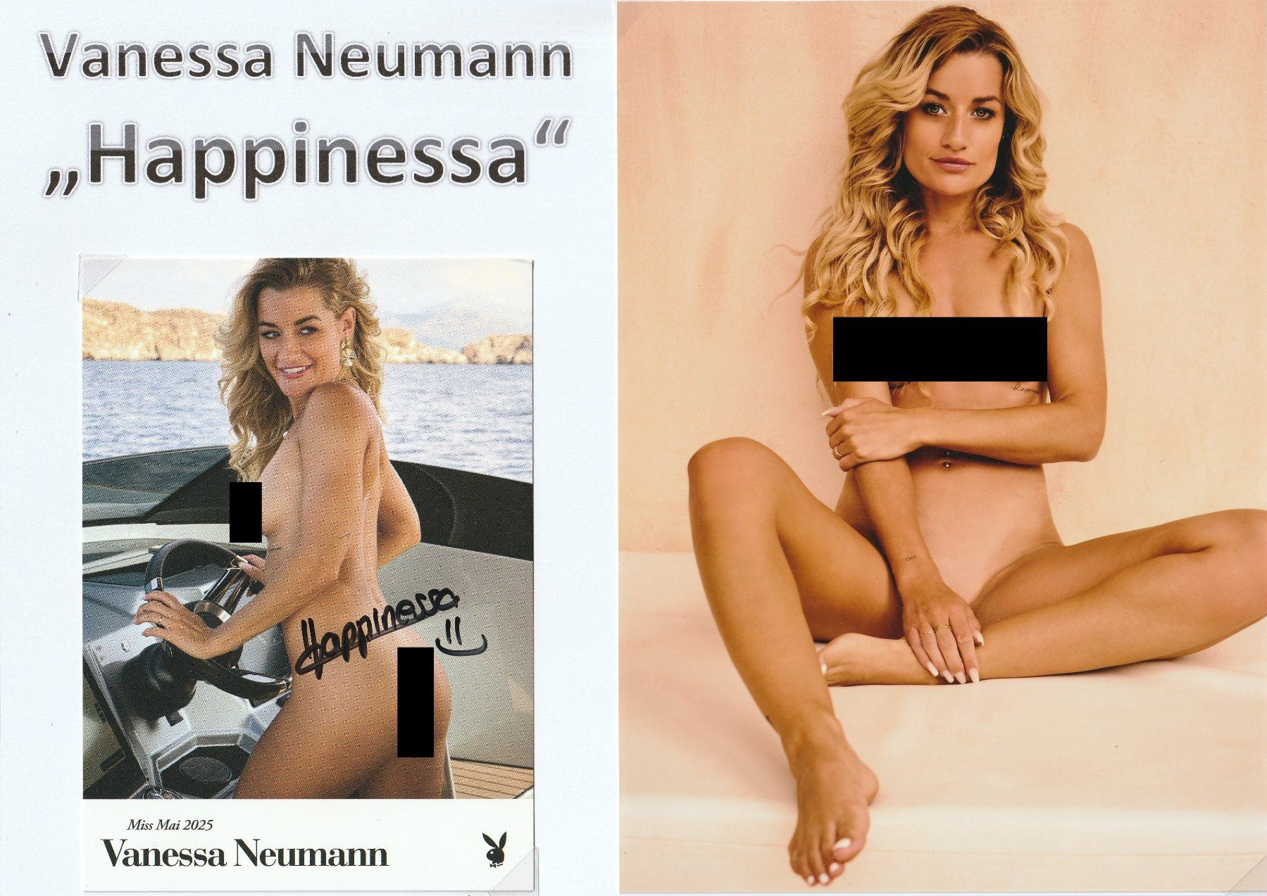 Autografi: Vanessa Neumann / Originalautogramm – Nuovo (secondo la descrizione) da Schwyz venduto da racingautographs