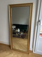 Wandspiegel goldfarben mit Holzrahmen guter Zustand
