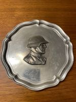 Schweizer Militaria Zinnteller – K. Moser Bern (Soldaten-Rel