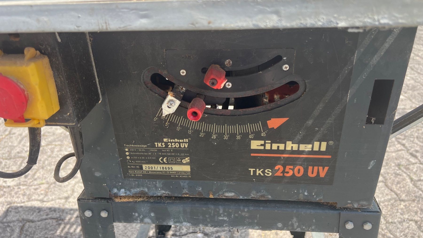 Einhell Seghe: Tischkreissäge Einhell TKS 250 UV gebraucht – Usato da Schübelbach venduto da Dolly990_2 1