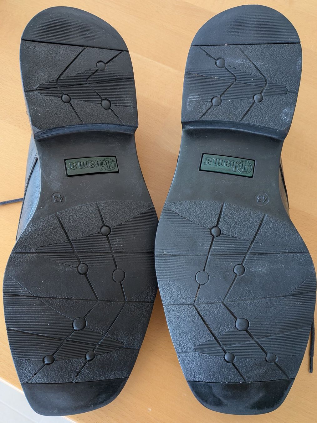 Scarpe da uomo: Schwarze BAMA Herrenschuhe Gr 43 – Usato da St. Gallen venduto da Bisaknosp 6