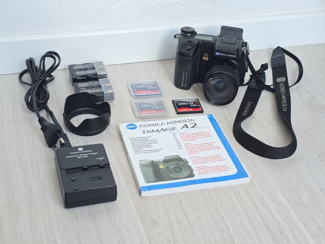 Konica Fotocamera: Digitalkamera Konica Monolta Dimage A2 m. Superzoom 28-200mm – Usato da Buchs ZH venduto da Reto_981